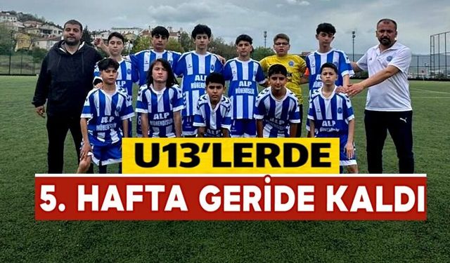 U13 GENÇLER LİGİ'NDE 5'İNCİ HAFTA GERİDE KALDI