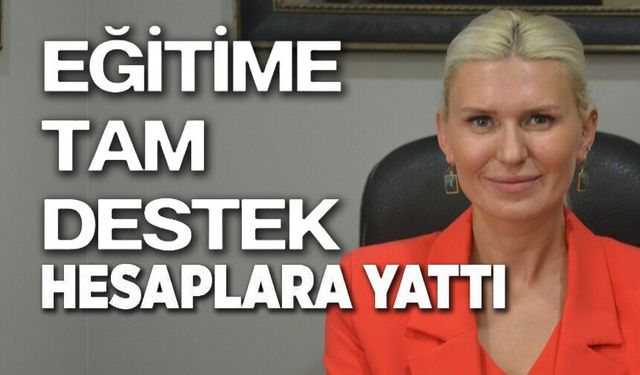 445 ÖĞRENCİYE 1 MİLYON 780 BİN TL'LİK NAKDİ DESTEK