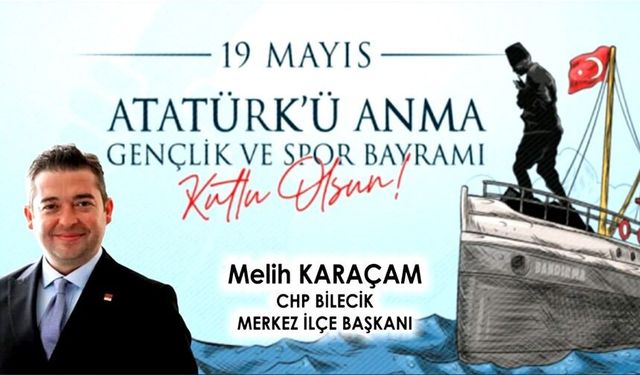 19 MAYIS ATATÜRK'Ü ANMA GENÇLİK VE SPOR BAYRAMI KUTLU OLSUN