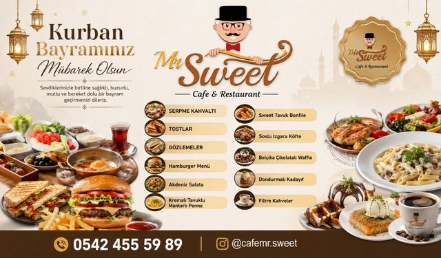 MR SWEET'DEN KURBAN BAYRAMI MESAJI
