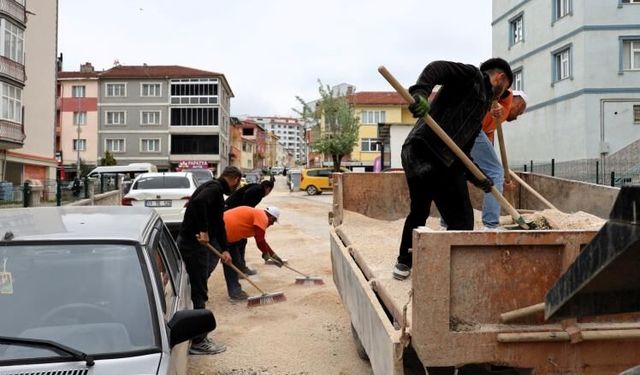 SÖĞÜT BELEDİYESİNDEN ALTYAPI MESAİSİ