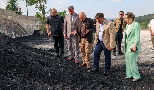 VALİ SÖZER'DEN YOL VE ASFALT TESİSLERİNE YAKIN TAKİP