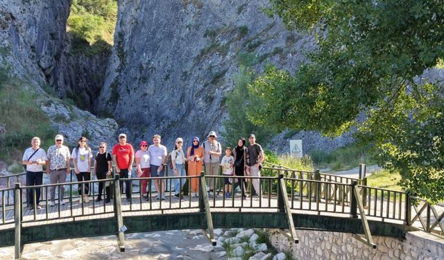 HARMANKAYA KANYONU'NDA DOĞA VE SANAT BULUŞMASI