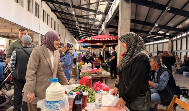 KAYMAKAM ODABAŞI VATANDAŞLARLA BULUŞTU