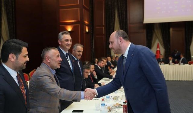 BAŞKAN YILDIRIM TEŞKİLAT TOPLANTISINA KATILDI