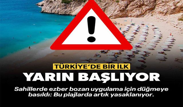 TÜRKİYE'DE BİR İLK YARIN BAŞLIYOR