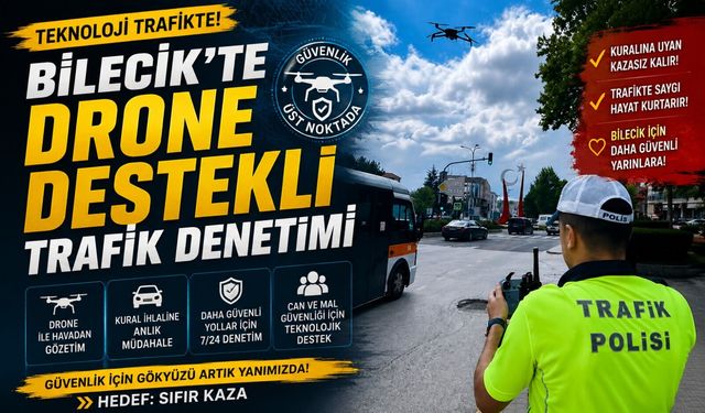 DRONE DESTEKLİ TRAFİK DENETİMİ