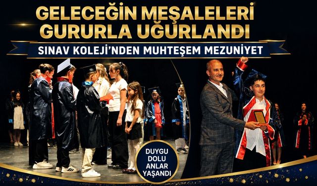 BİLECİK SINAV KOLEJİ’NDEN MUHTEŞEM MEZUNİYET