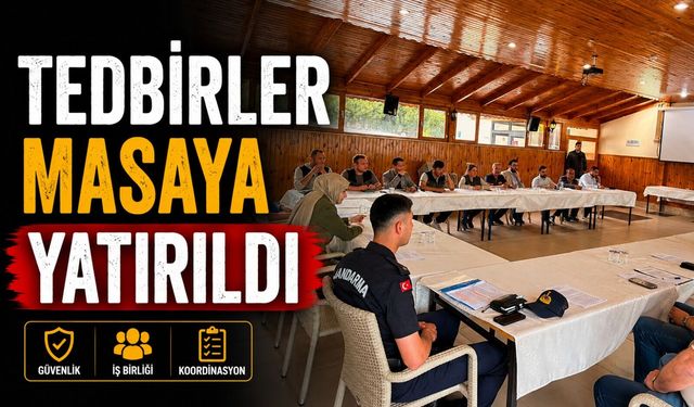 ORMAN YANGINLARINA KARŞI TEDBİRLER MASAYA YATIRILDI