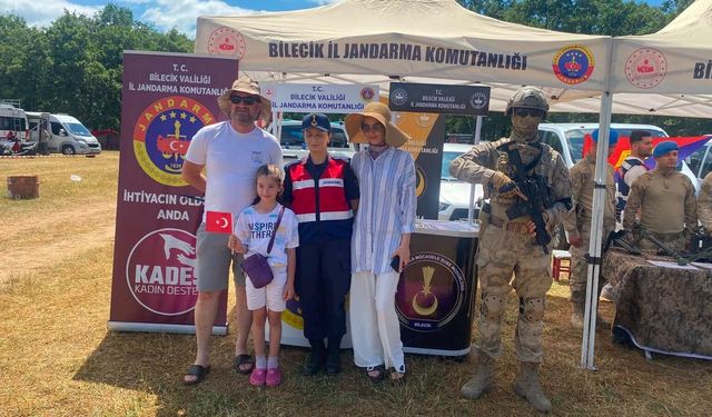 350 KARAVANIN KATILDIĞI FESTİVAL JANDARMANIN SIKI DENETİMİYLE TAMAMLANDI