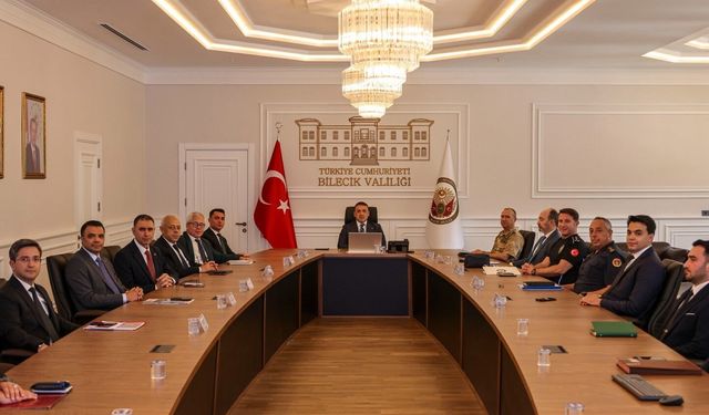 TERÖRDEN TRAFİĞE GÜVENLİK GÜNDEMİ DEĞERLENDİRİLDİ