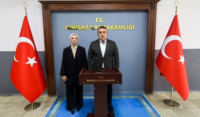 VALİ SÖZER, İNHİSAR'DAKİ ÇALIŞMALARI DEĞERLENDİRDİ