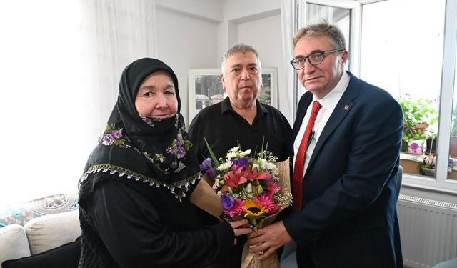 KAYMAKAM HELVACI'DAN GAZİ VE ŞEHİT AİLESİNE ZİYARET