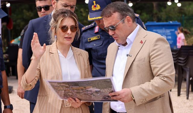 VALİ SÖZER GÖLPARK FEST'TE İNCELEMELERDE BULUNDU