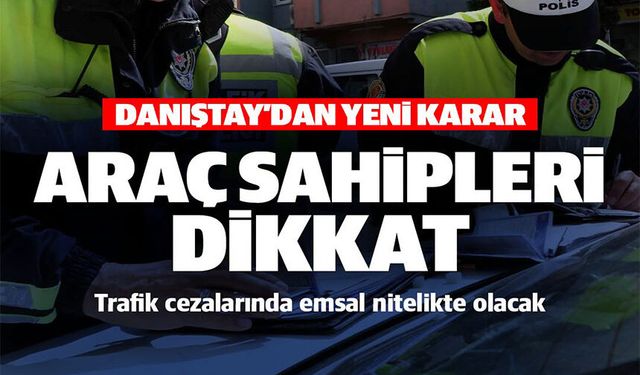 ARAÇ SAHİPLERİ DİKKAT