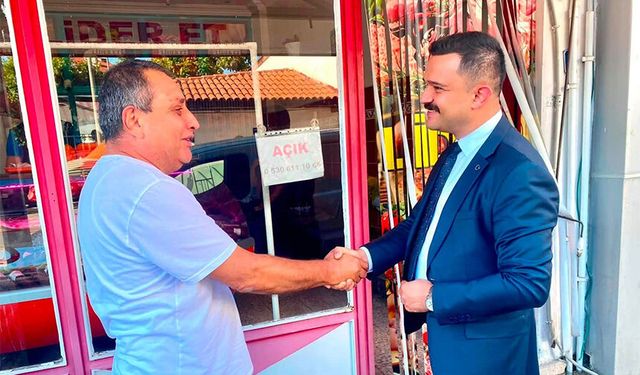 KAYMAKAM TİTİZ ESNAFLA BİR ARAYA GELDİ