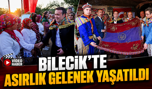 BİLECİK'TE ASIRLIK YÖRÜK GELENEĞİ YAŞATILDI