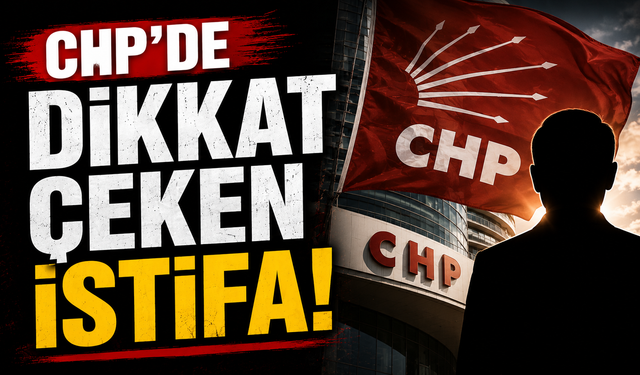 İSMAİL CİNOĞLU CHP'DEN İSTİFA ETTİ