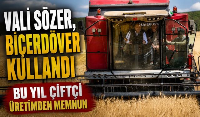 BU YIL 335 BİN DEKAR ALANDA 167 BİN 500 TON BUĞDAY ÜRETİMİ BEKLENİYOR