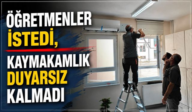 ÖĞRETMENLERİN TALEBİ KARŞILIK BULDU