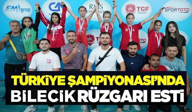 BİLECİKLİ GÜREŞÇİLERDEN TÜRKİYE ŞAMPİYONASI'NDA BÜYÜK BAŞARI