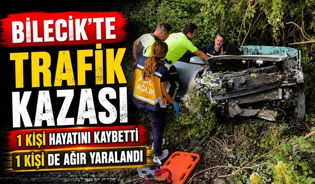 TRAFİK KAZASI, 1 KİŞİ HAYATINI KAYBETTİ, 1 KİŞİ DE AĞIR YARALANDI
