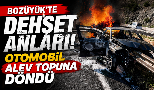 BOZÜYÜK’TE TATİL DÖNÜŞÜ FECİ KAZA!