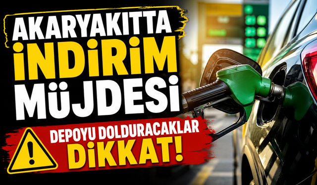 AKARYAKITTA İNDİRİM MÜJDESİ