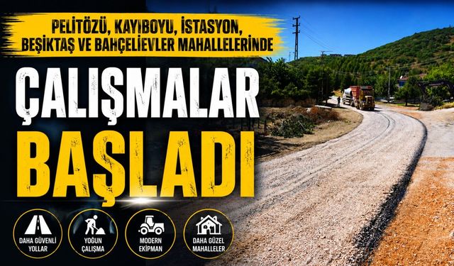 YENİ CADDE VE SOKAKLAR ULAŞIMA AÇILIYOR KALDIRIMLAR YENİLENİYOR
