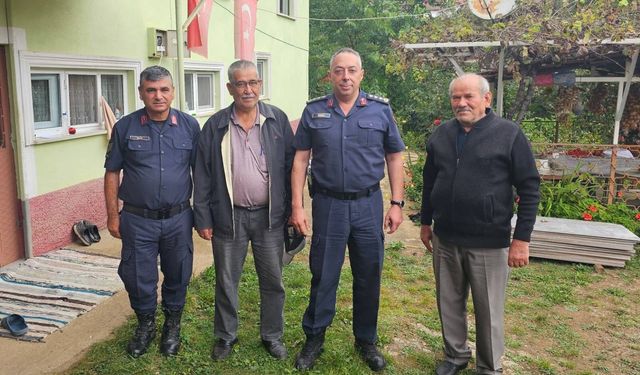 İL JANDARMA KOMUTANI VANLI, GAZİLERLE BİR ARAYA GELDİ