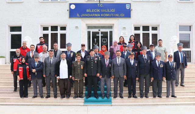 GAZİLER GÜNÜ’NDE KAHRAMAN GAZİLER JANDARMADA MİSAFİR EDİLDİ