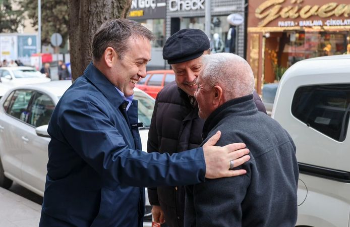 BİLECİK VALİSİ FAİK OKTAY SÖZER ÇARŞI ESNAFI İLE BİR ARAYA GELDİ