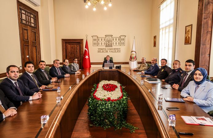 İL ASAYİŞ VE GÜVENLİK TOPLANTISI GERÇEKLEŞTİRİLDİ