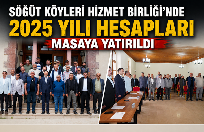 2025 YILI HESAPLARI MASAYA YATIRILDI