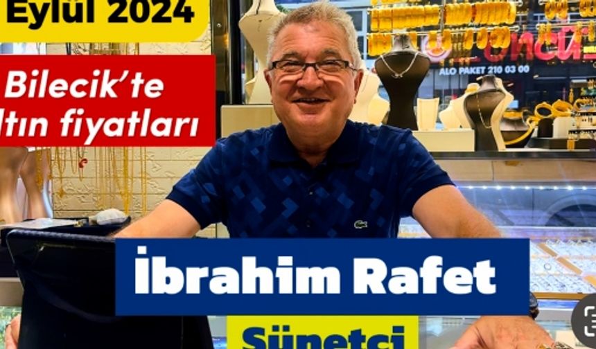 12 Eylül 2024 Bilecikte çeyrek Altın kaç liraya satılıyor