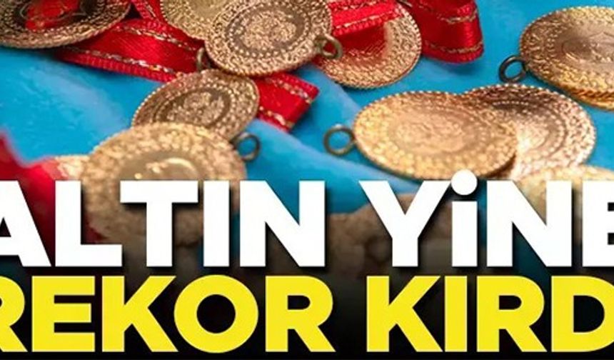 ALTINDA YENİ REKOR