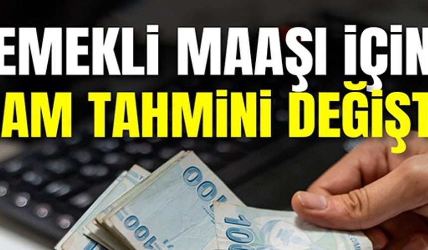 EMEKLİ MAAŞ ZAM ORANI DEĞİŞTİ