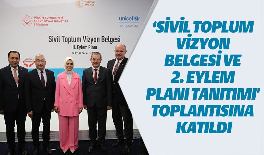 'SİVİL TOPLUM VİZYON BELGESİ VE 2. EYLEM PLANI TANITIMI'