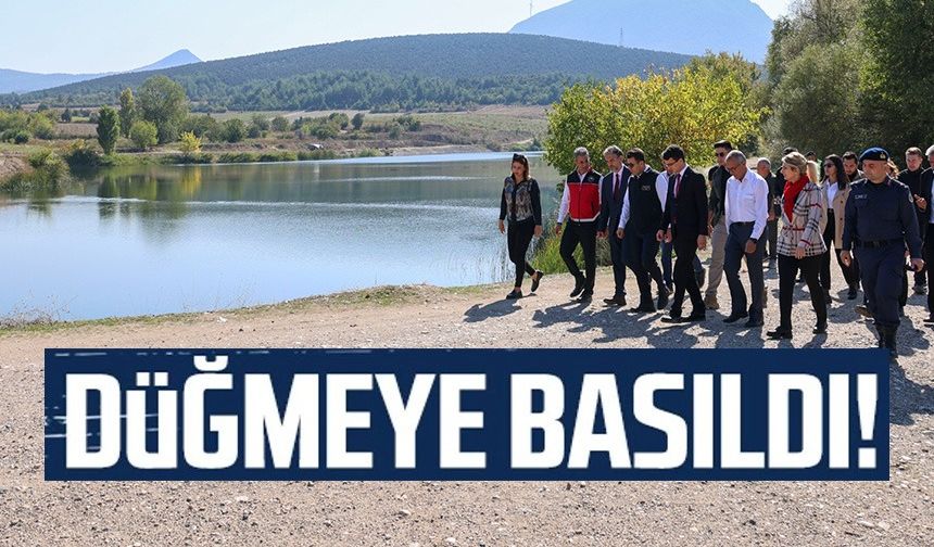 DÜĞMEYE BASILDI!