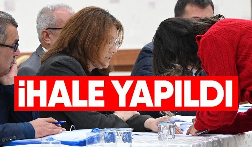 İHALE YAPILDI