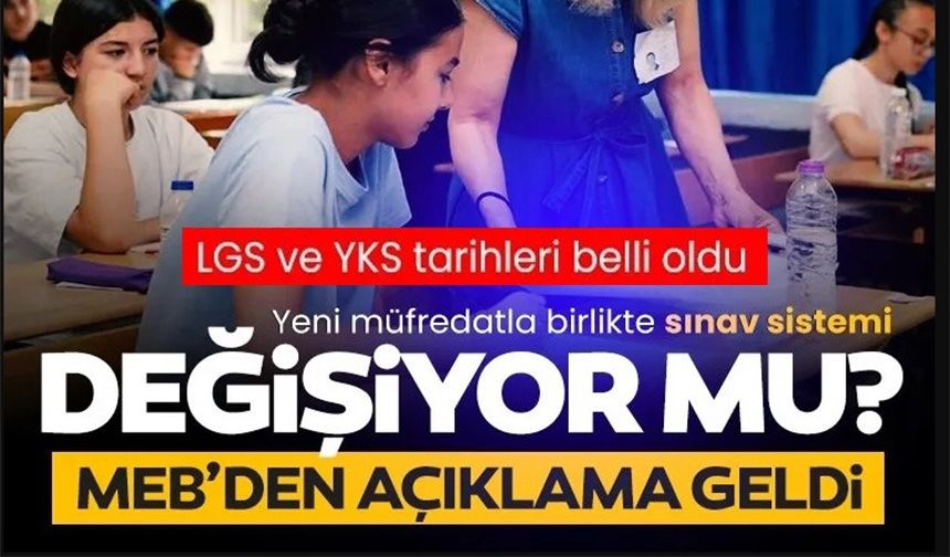 YKS VE LGS NASIL UYGULANACAK?