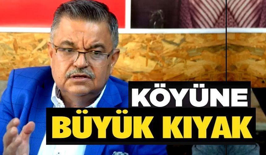 İLBANK YÖNETİM KURULU BAŞKAN VEKİLİ YAĞCI'DAN KÖYÜNE BÜYÜK DESTEK