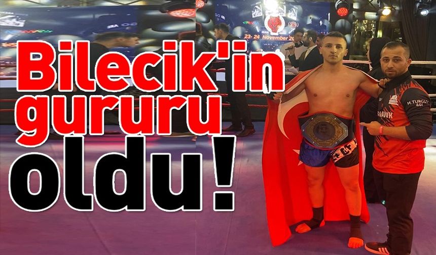 BİLECİKLİ SPORCU MÜCAHİT TURGUT, WMAOC ŞAMPİYONU OLDU