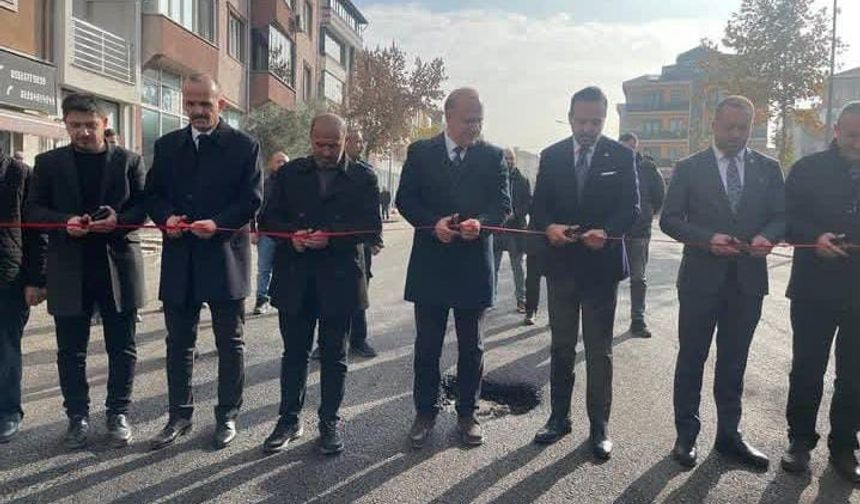 OSMANELİ'NDE SICAK ASFALT ÇALIŞMASI AÇILIŞI YAPILDI