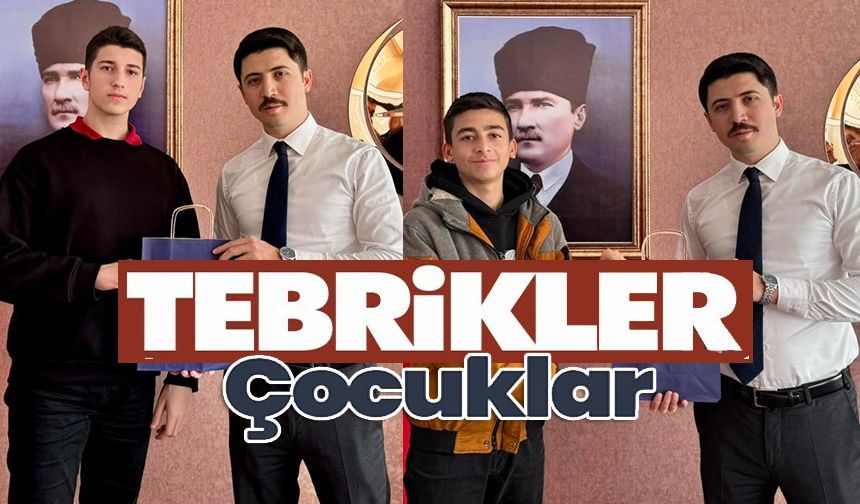 BİLECİK'TE İKİNCİ OLAN ÖĞRENCİLERİ MAKAMINDA KABUL ETTİ