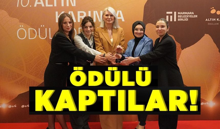 BİLECİK BELEDİYESİ, 'SOSYAL HİZMETLER' KATEGORİSİNDE ÖDÜL ALDI