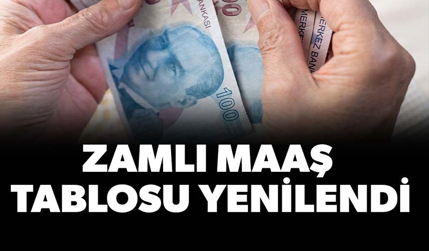 EMEKLİNİN 2025 OCAK ZAM ŞEMASI YENİLENDİ: SSK VE BAĞ-KUR EMEKLİ MAAŞLARI NE KADAR OLACAK?