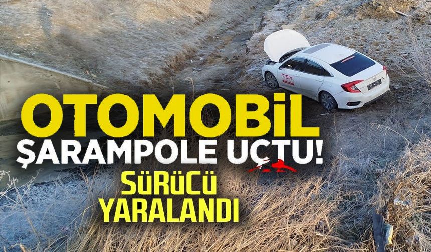 BİLECİK'TE OTOMOBİL ŞARAMPOLE YUVARLANDI: 1 YARALI