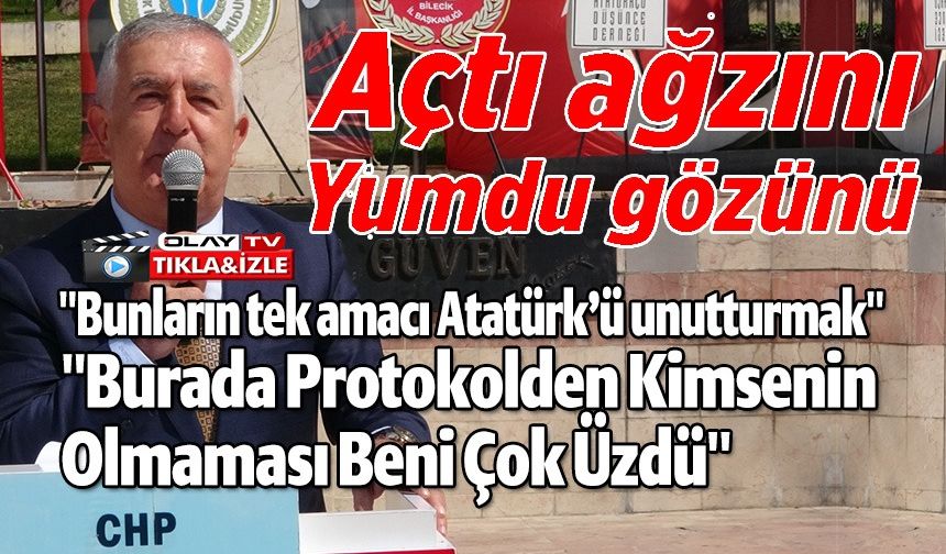 CHP İL BAŞKANI ALİ ÖZDEMİR'DEN SERT TEPKİ