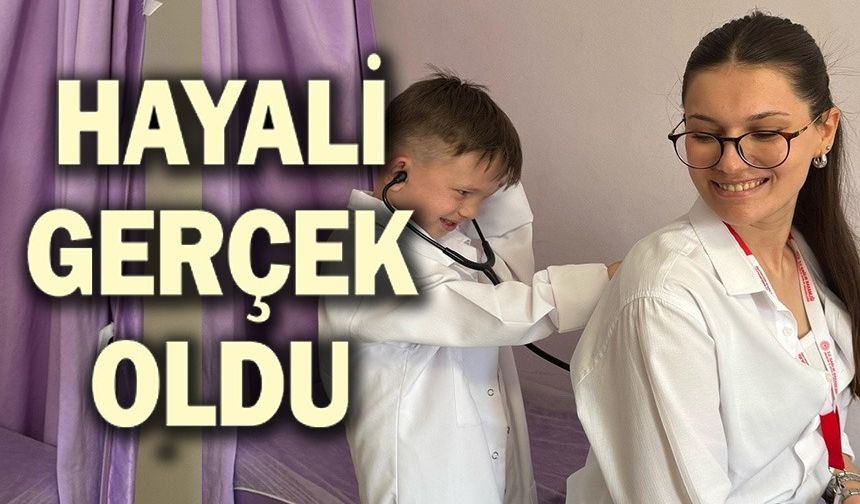 MİNİK MERT ERSOY'UN HAYALİ GERÇEK OLDU